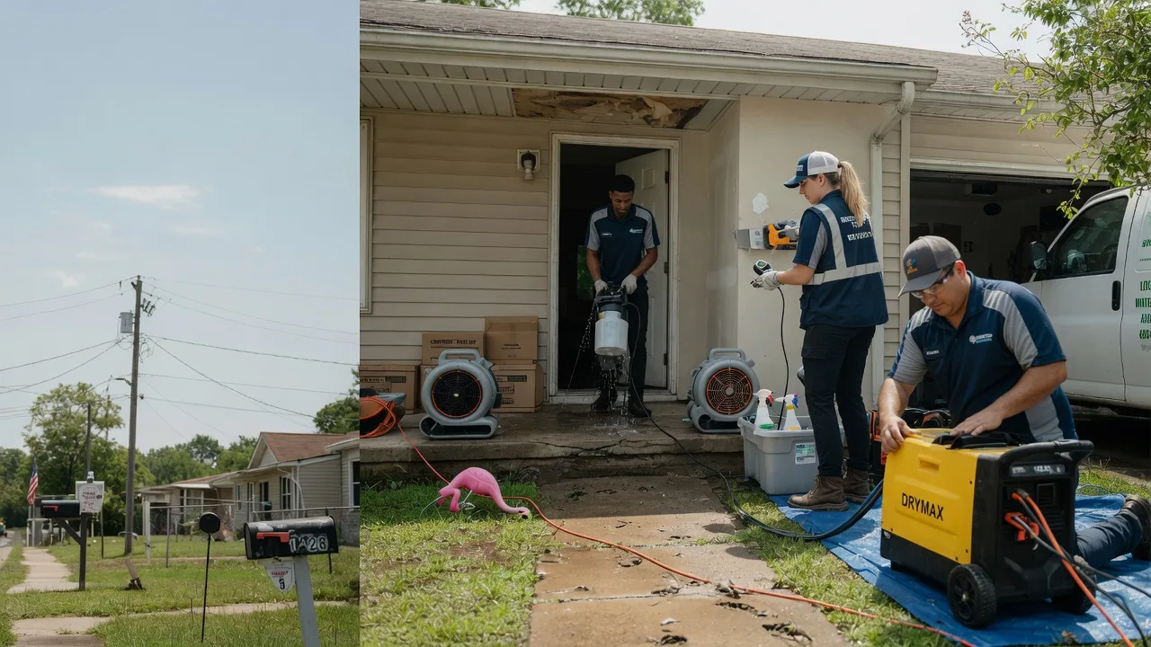 Storm Damage Water Removal in Worthington, IA near me